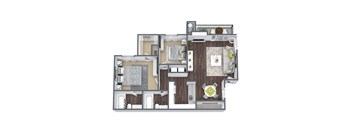 Obsidian floor plan