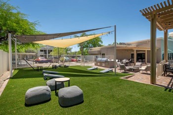 Outdoor fitness area