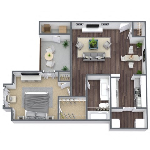 Oxford floor plan at Cobblestone, Arlington, 76011