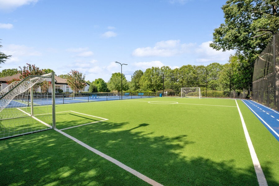 the preserve at ballantyne commons community soccer field