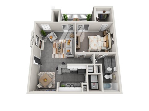 The Azalea floor plan