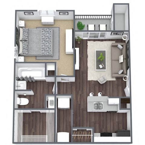 Pine floor plan