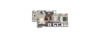 Piney Branch Floor Plan