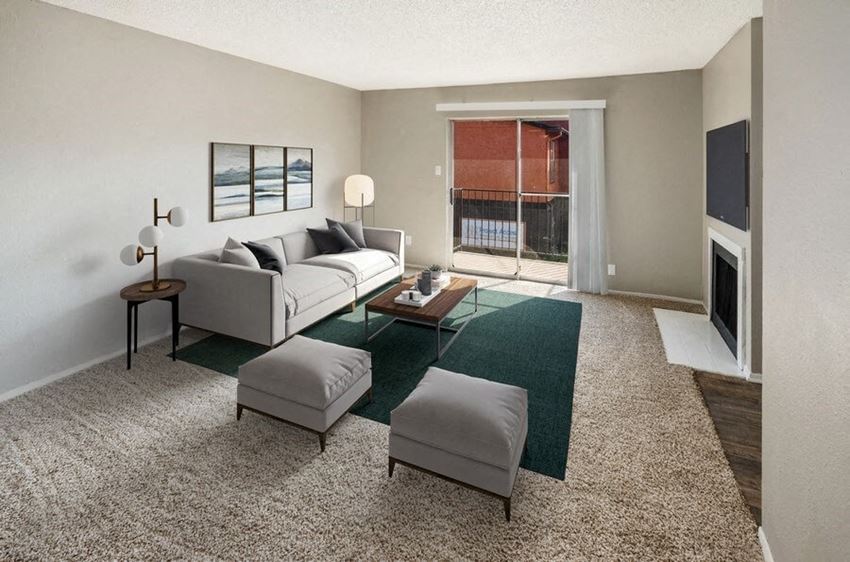 Living Room Furnished model living room - Photo Gallery