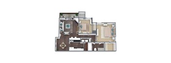 Primrose Floor Plan 3D Image