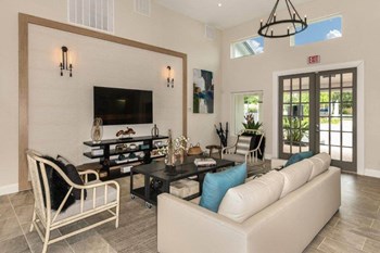 Community lounge area
