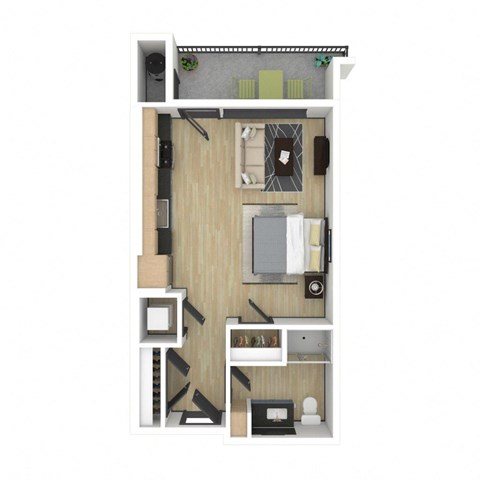 Scottsdale S1 3D Floor Plan