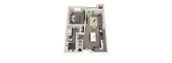 A1 3D floor plan image