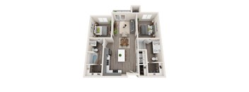 B1 3D floor plan image