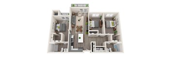 C2 3D floor plan image