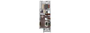 1 bedroom 1 bathroom floor plan
