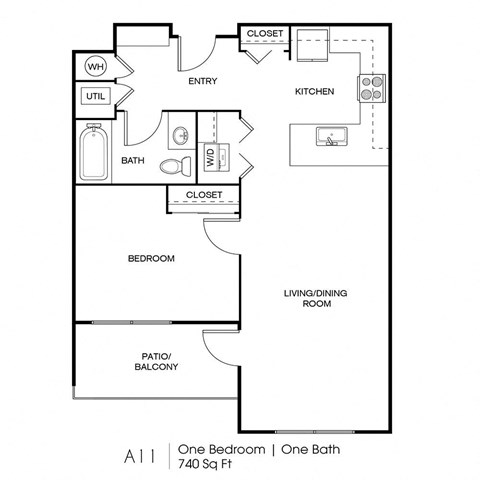 Seven Skies floor plan A11