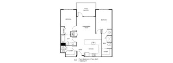 Seven Skies floor plan B5