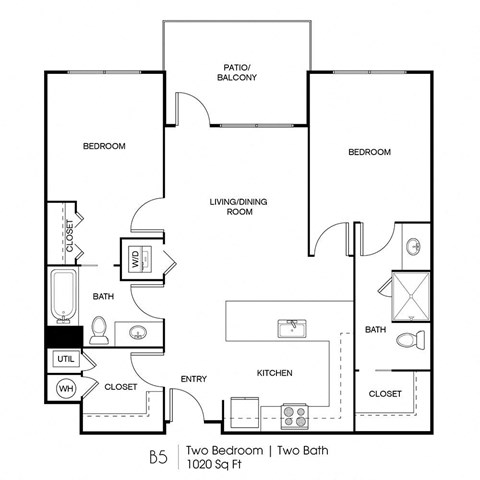 Seven Skies floor plan B5