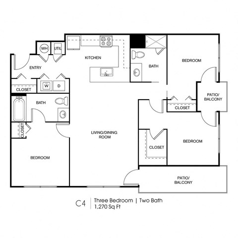 Seven Skies floor plan C4