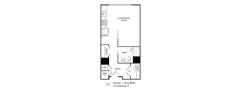 Seven Skies floor plan S4