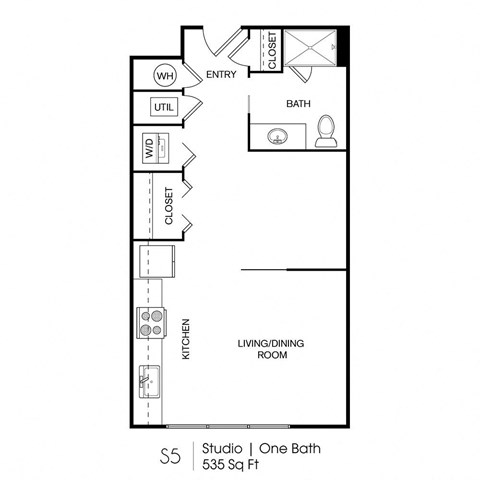 Seven Skies floor plan S5