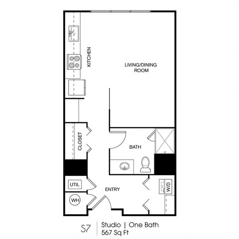 Seven Skies floor plan S7