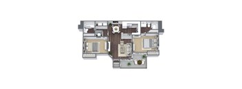 Siesta floor plan