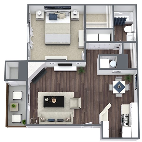 Silver Reef 1D Floor Plan