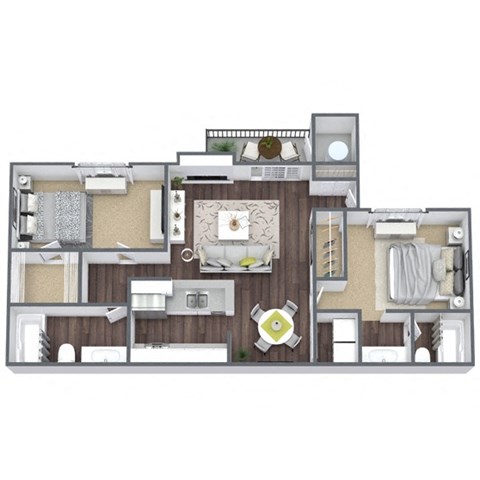 Slate floor plan
