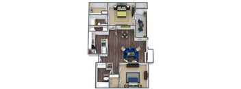 Rio Grand Floor Plan 2x2