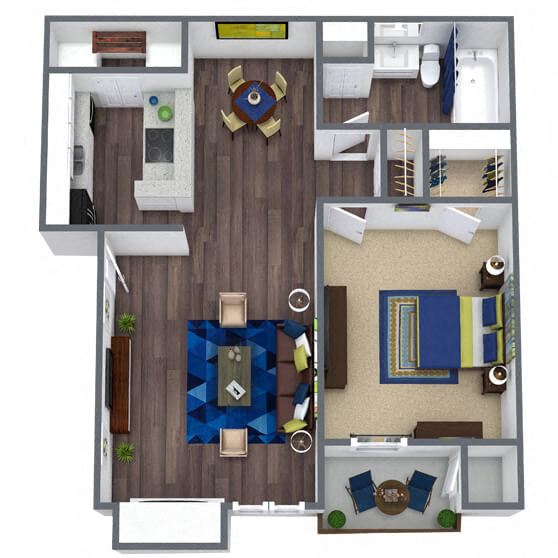 Valley Ridge Floor Plan 1x1