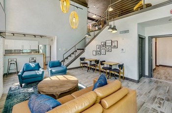 Clubhouse common area and kitchenette