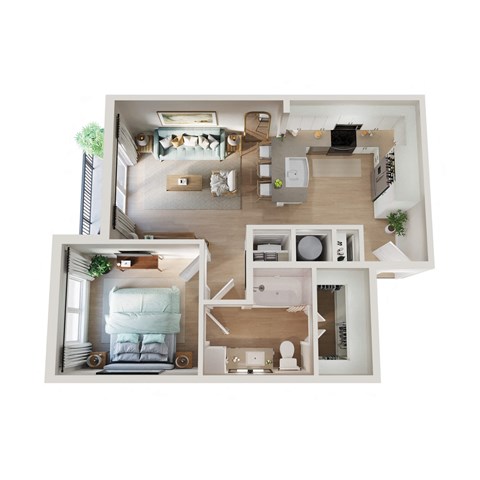 A2 floor plan