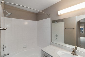 Bathroom Bathroom with shower/bath combo - Photo Gallery 6