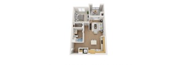 A2 3D Floor Plan Image