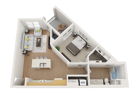 A3 3D Floor Plan Image