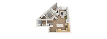 A4 3D Floor Plan Image