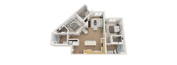 B3 3D Floor Plan Image