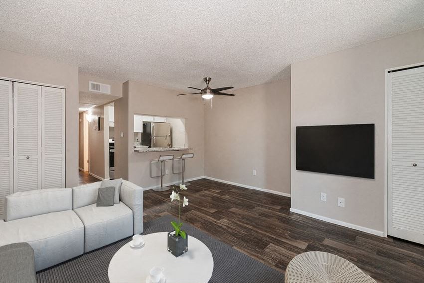 Model living room and dining - Photo Gallery