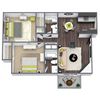 Victoria Floor Plan 3D Image