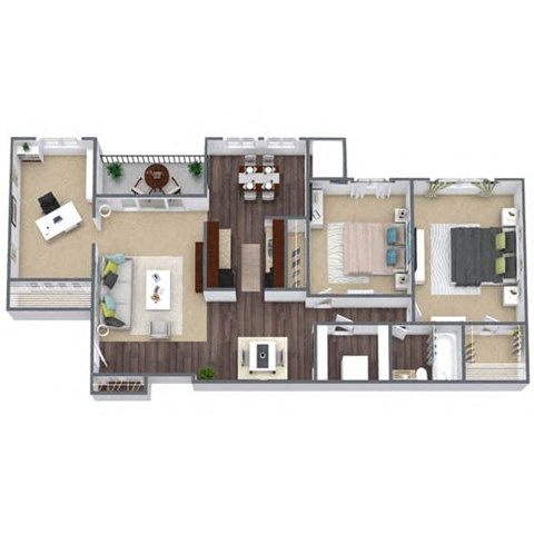 Walkers Run Floor Plan