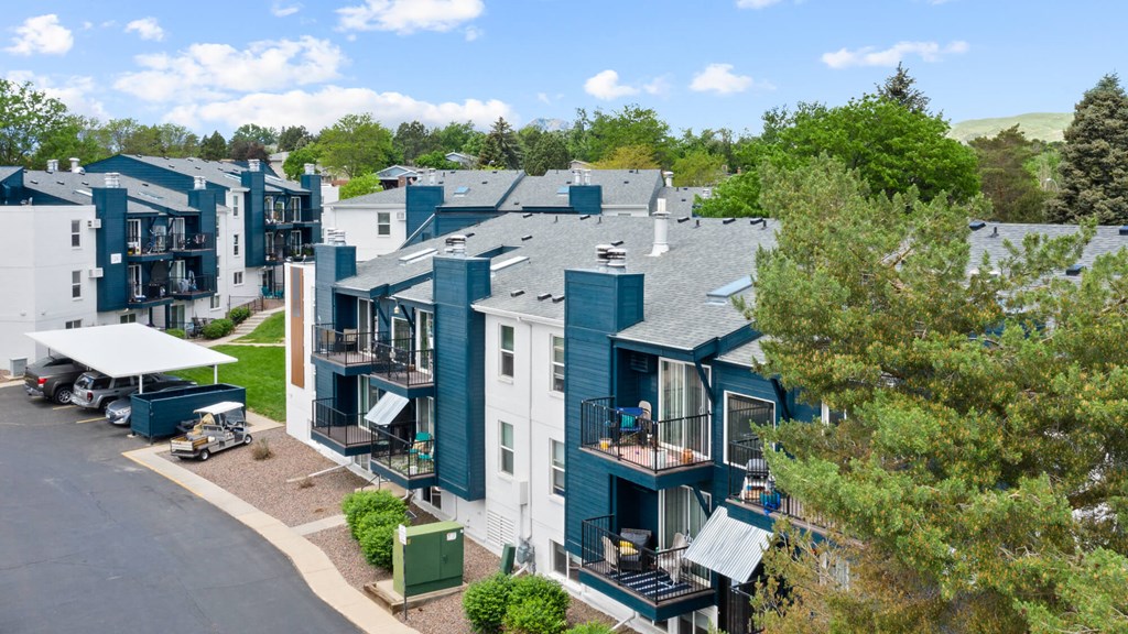Apartment building exterior