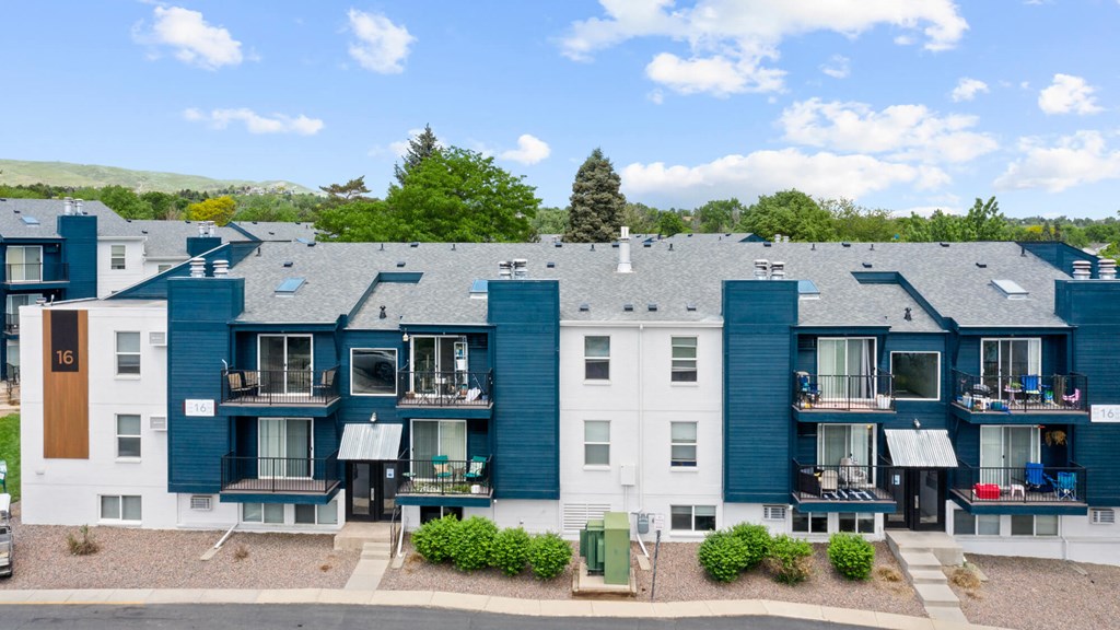 Apartment building exterior