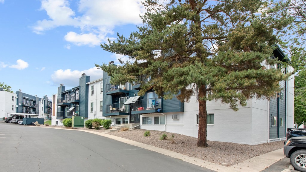 Apartment building exterior