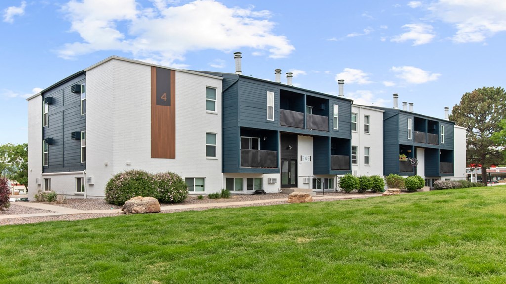 Apartment building exterior