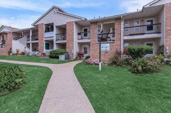 Exterior walkway and landscape