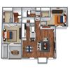 Maple 2x2 Floor Plan