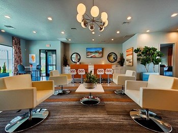 View of resident lounge area
