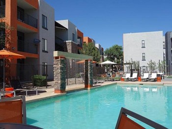 View of swimming pool