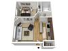 3D floor plan Glenmoor