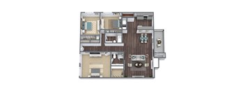 C2 Floor Plan 3x2