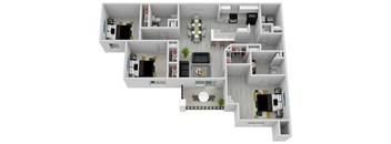 Three Bedroom Two Bathroom