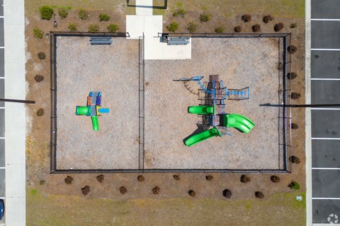 Aerial View Of Playground at Arbours at Kingsland, Kingsland, GA, 31548