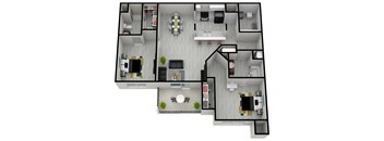Two Bedroom / Two Bathroom